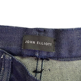 John Elliott Mens Indigo Denim Straight-Leg Jeans Size 29