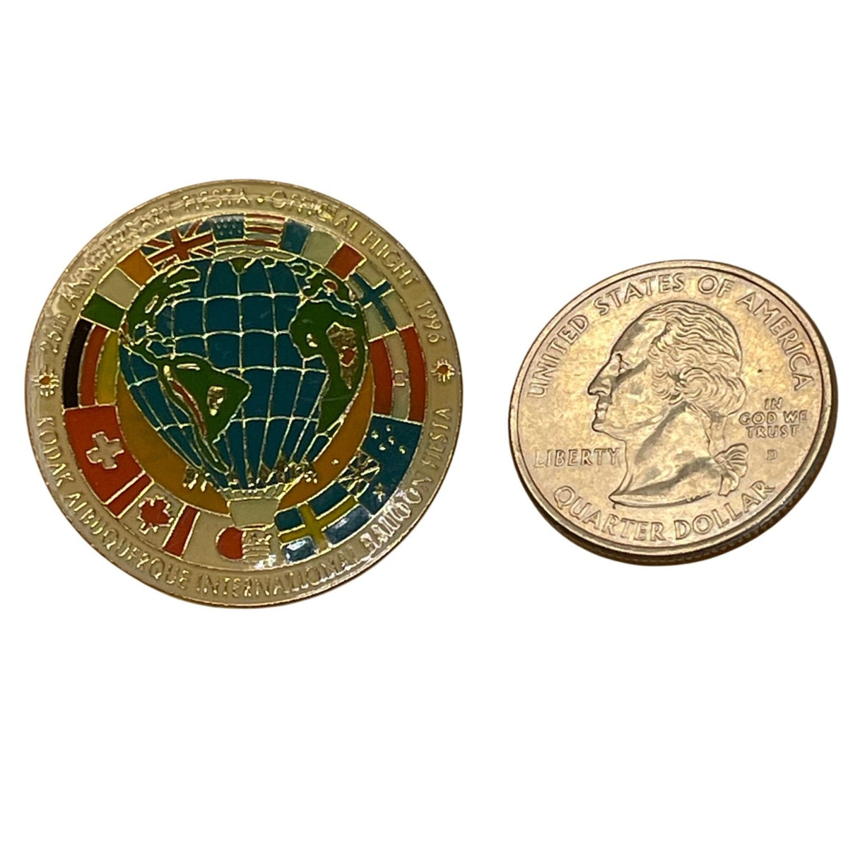 25th Anniversary Kodak Albuquerque International Balloon Fiesta Pin