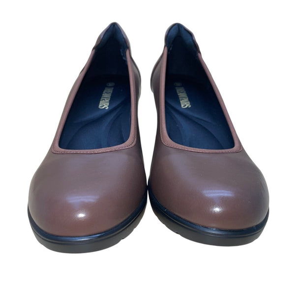 Dream Pairs Women’s Brown Block Heel Juceu Dress Shoes Size 10