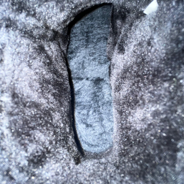 BJ Men’s Brown Quilted Slip-On Fleece-Lined Winter Boots Size 8.5US