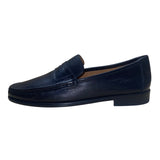 Bruno Magli Men’s Black Leather Classic Penny Style  Treat Loafers Size 10.5M