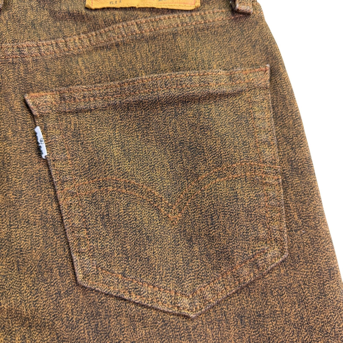 Levis Womens Brown Cotton-Blend Skinny Jeans Denim Stretch Slim Fit W28 L30