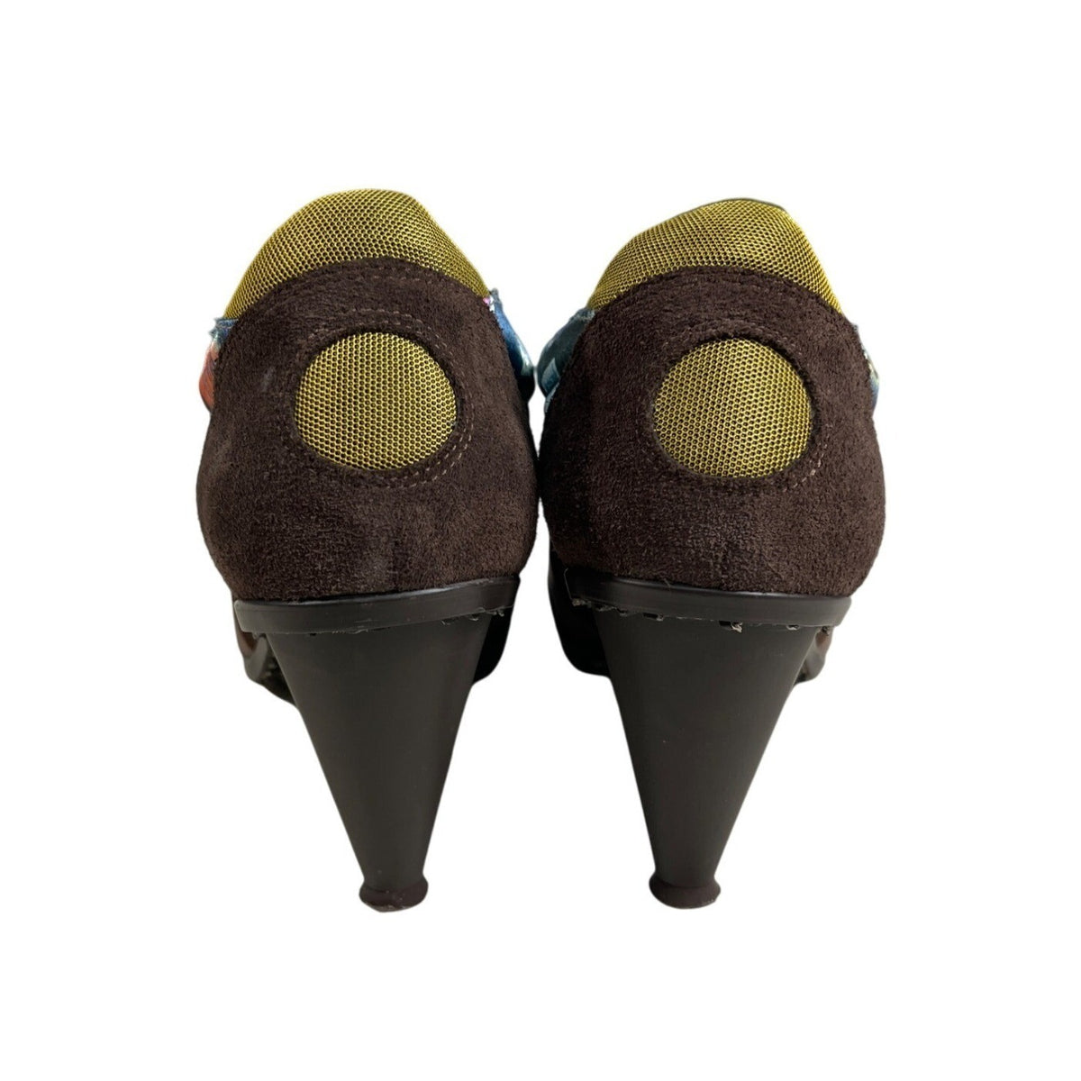 M Sport Women's Brown Cómic Heeled Shoes Sz 10