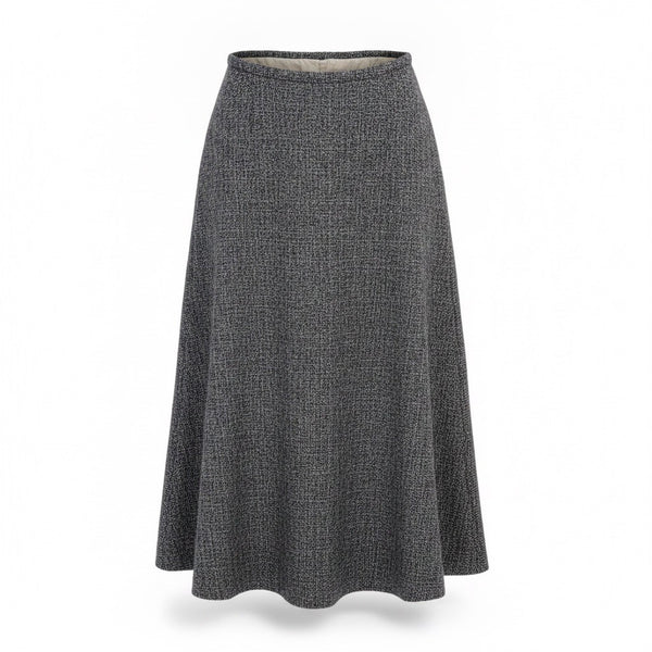 Norton McNaughton Womens Gray A-Line Skirt Size 4P Petite