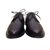Allen Edmonds Men’s Brown Burgundy Leather Wingtip Oxford Dress Shoes Size 11B
