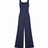 Stylemixer Womens Navy Jumper Wide-Leg Jumpsuit Sleeveless Design Size M