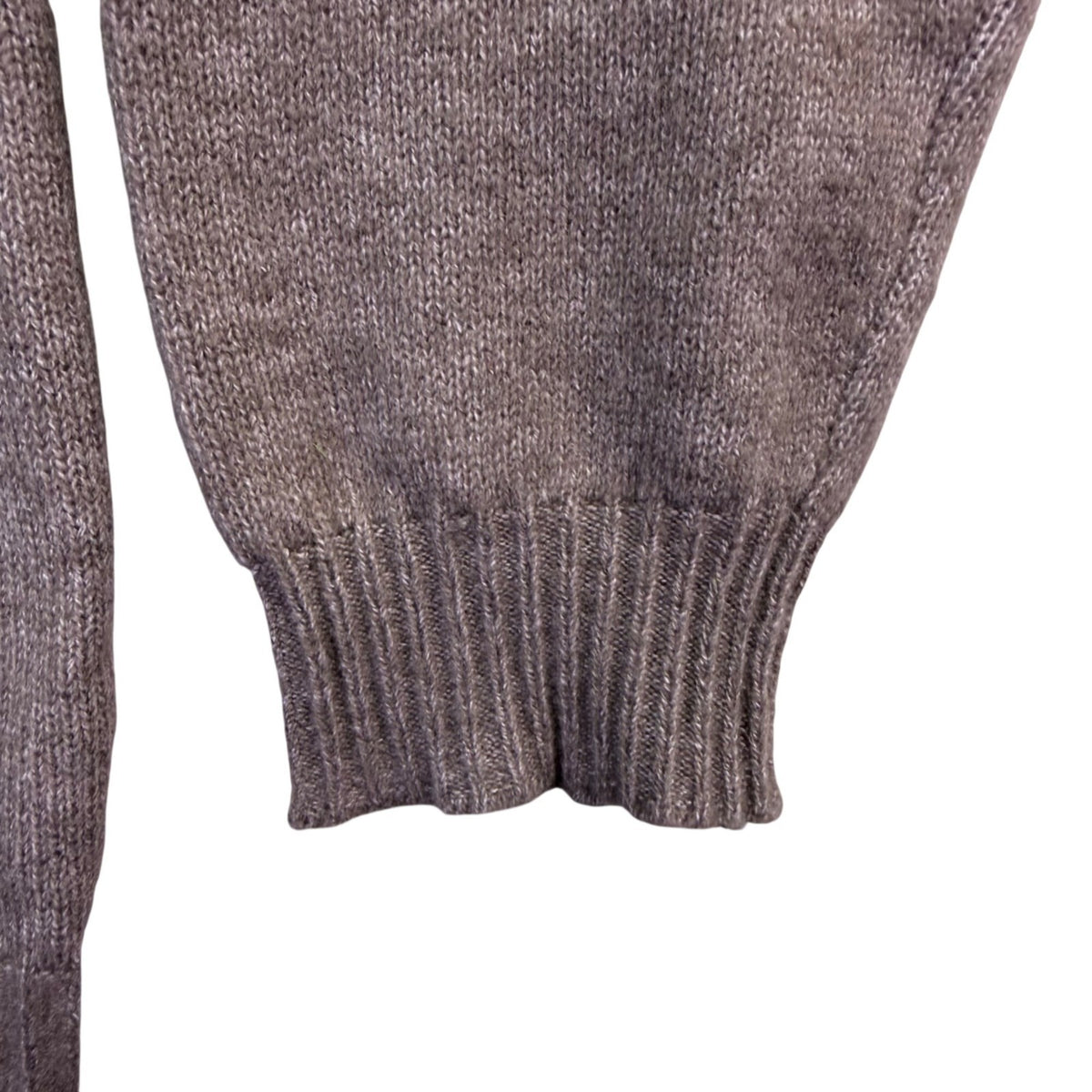 Dazy Mens Taupe Crew Neck Sweater Stylish Warm Knitwear Size S