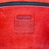 Coach Women’s Ruby Red Glove-Tanned Leather Turnlock Closure Crossbody Bag