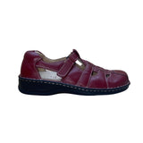 PG Lite Men’s Red Leather Adjustable Strap Closed Toe Sandals Size US11.5/12