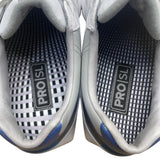 FootJoy Men’s White & Gray Premium Grip Pro SL Spikeless Golf Shoes Size 8.5M