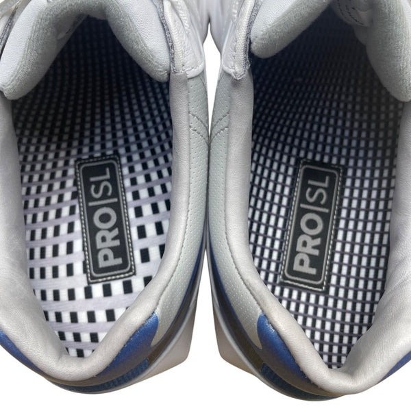 FootJoy Men’s White & Gray Premium Grip Pro SL Spikeless Golf Shoes Size 8.5M