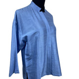 Eileen Fisher Women's Blue Shirt Size pp - New