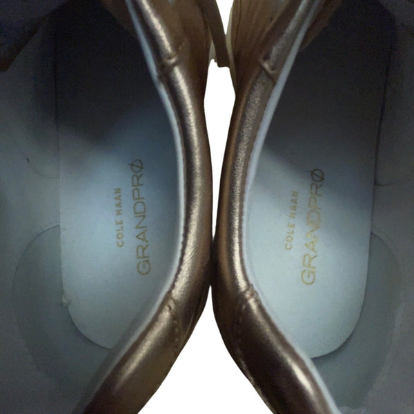 Cole Haan Women’s Metallic Rose Gold GrandPro Athletic Running Shoes Size 11B