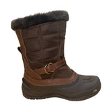The North Face Women’s Brown Faux Fur Lined  Waterproof Winter/Snow Boots Size 9