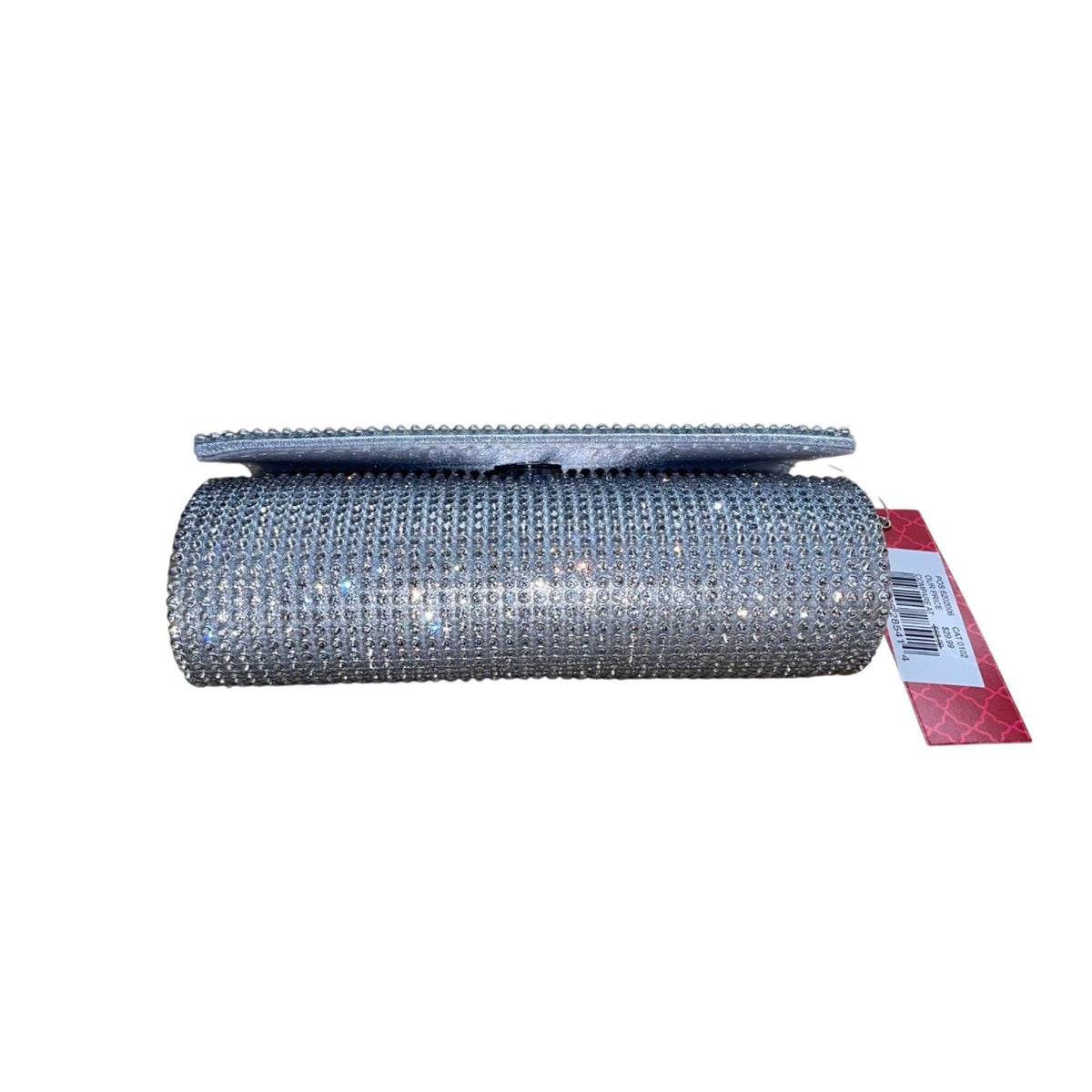 Kelly & Katie Women’s Silver Crystal Rhinestone Chain Strap Evening Clutch