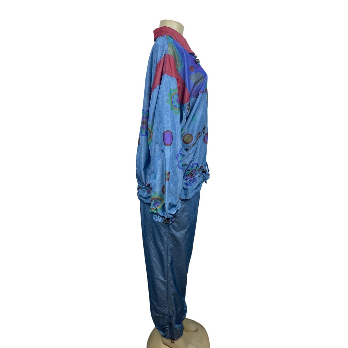 Vintage Siivy Women's Set Blue Tracksuit Sz 42EU