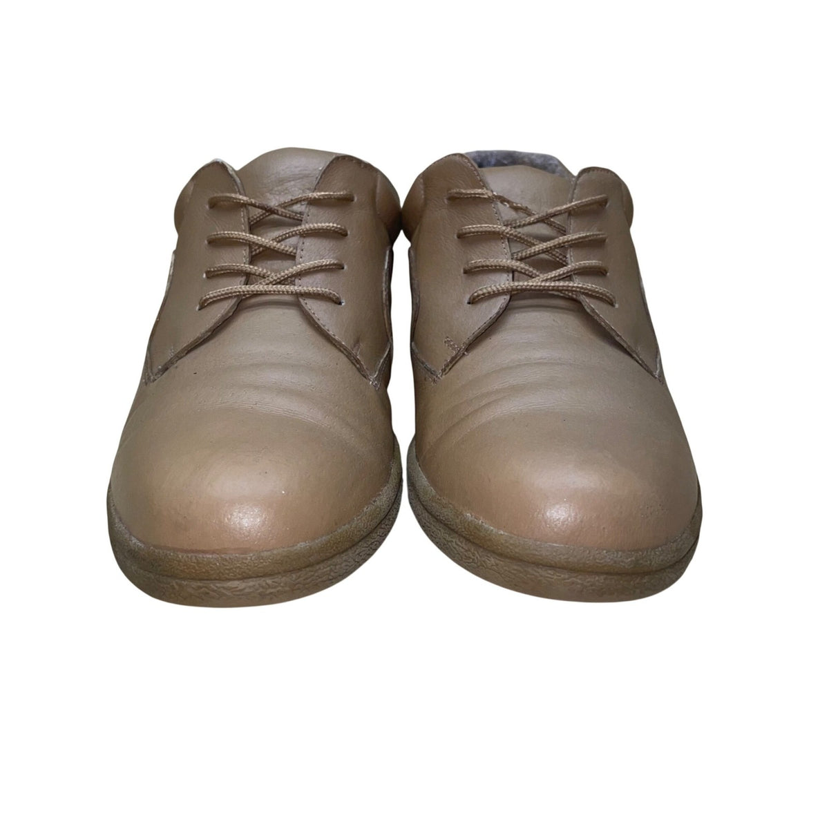 Dr. Scholls Men’s Tan Brown Leather Oxford Shoes Size 7.5M