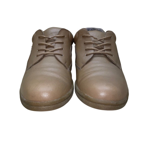 Dr. Scholls Men’s Tan Brown Leather Oxford Shoes Size 7.5M