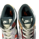 Nike Kids Dunk Low GS Sail Multi Camo Sneakers Size 9