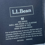 L.L. Bean Mens Black Snow Pants Adjustable Waist All-Weather Insulated Sz M