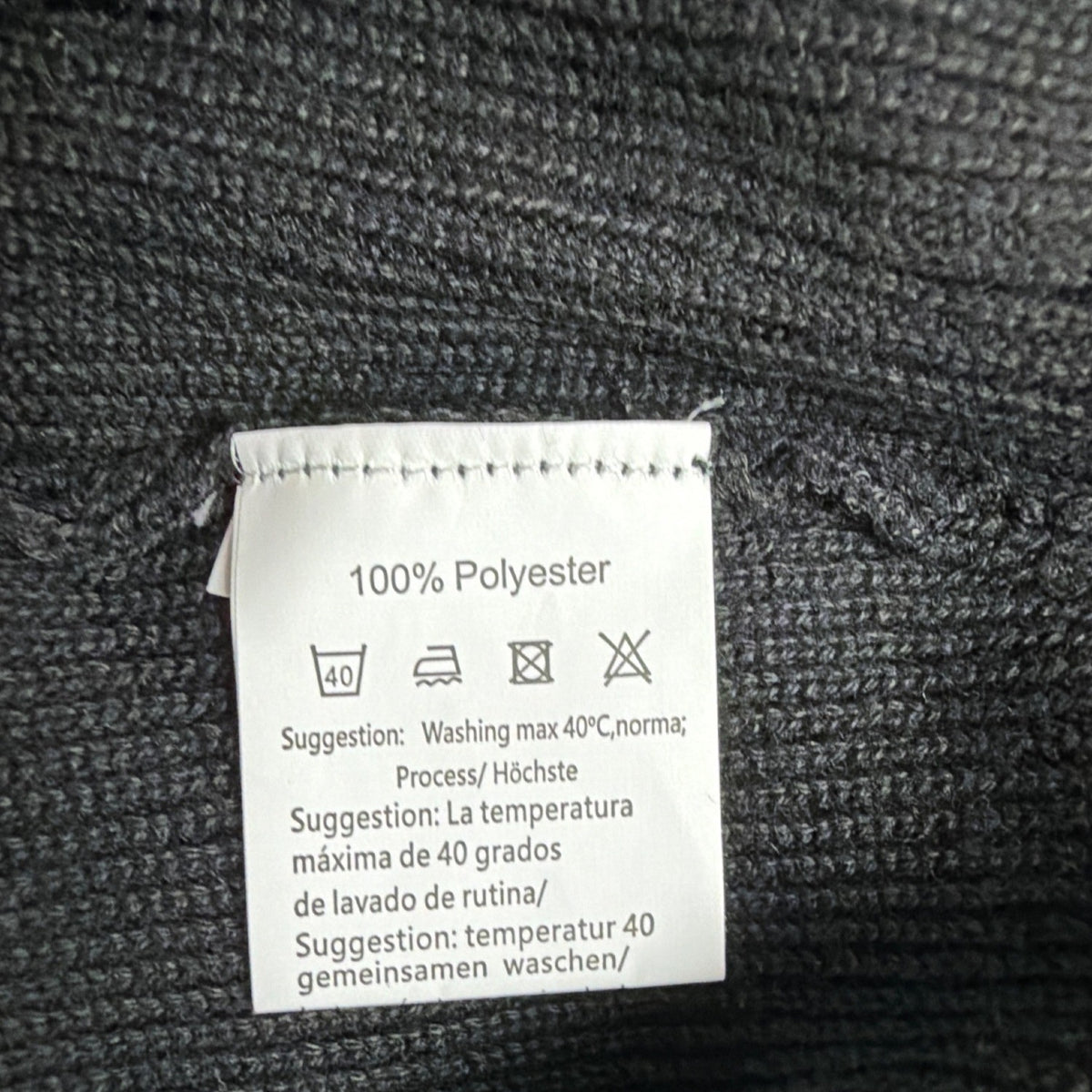 Coofandy Mens Black Cardigan Sweater With Pockets Button-Up Style Size S