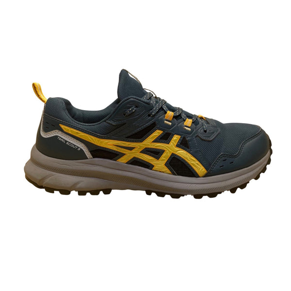 Asics Men’s Green & Yellow Trail Scout 3 Running Shoes Size 10