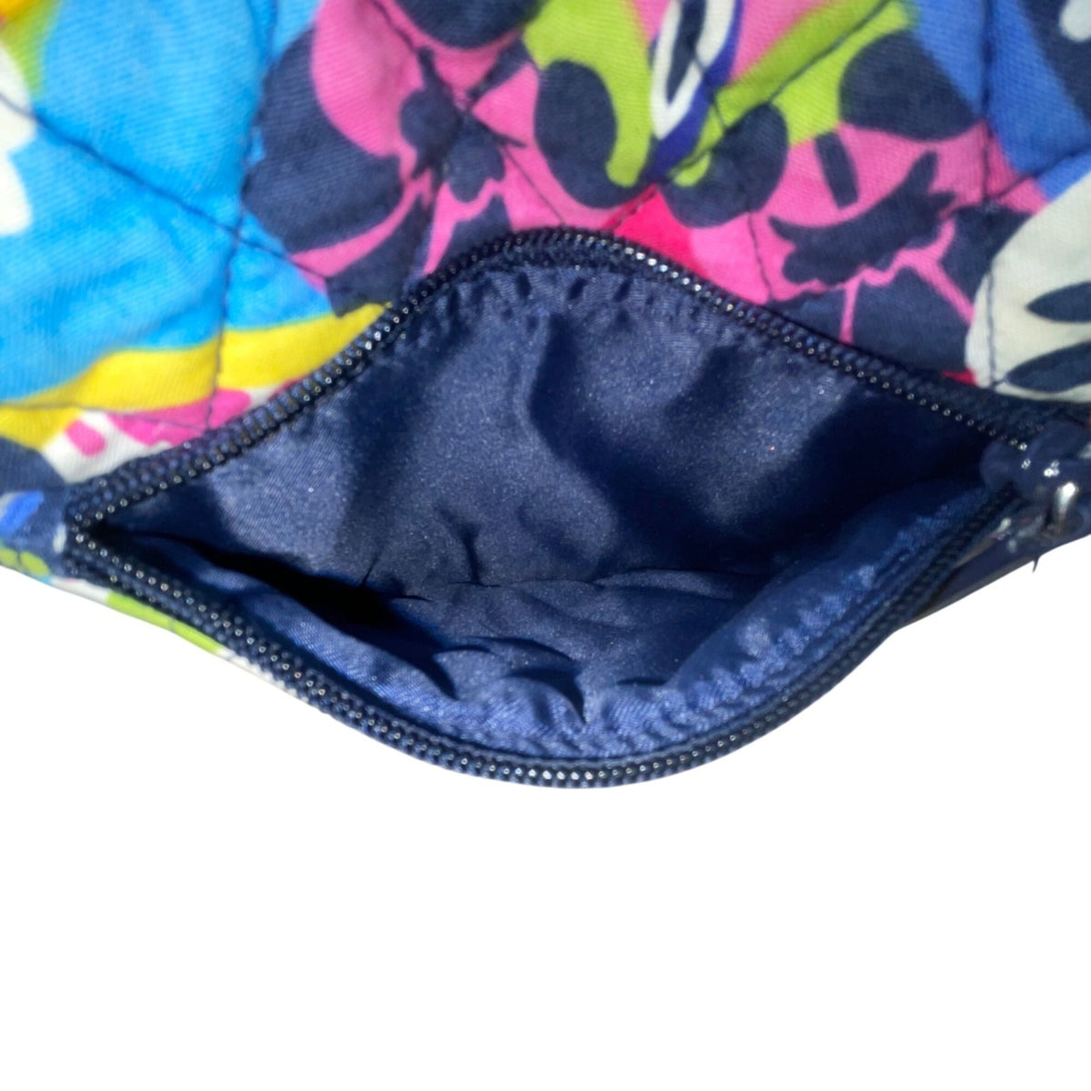 Vera Bradley Women’s Multicolor Quilted Floral Adjustable Strap Crossbody Bag