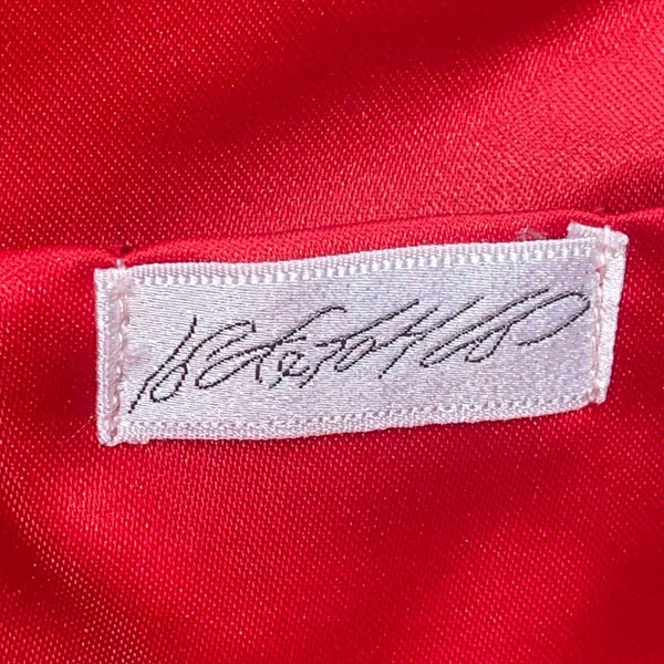 Lord & Taylor Women’s Red Sequins Evening Bag With Chain Strap & Satin Interior