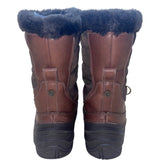 The North Face Women’s Brown Faux Fur Lined  Waterproof Winter/Snow Boots Size 9