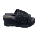 Torgeis Women's Black Platform Sandals Sz 10 (EU 42) NWB