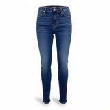 Banana Republic Womens Dark Wash Slim Straight Premium Denim Jeans Sz 27