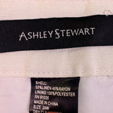 Ashley Stewart Womens White Linen & Rayon Cutwork Pencil Skirt Size 24W