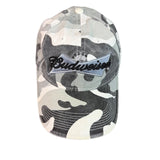 Budweiser Cotton Camouflage Adjustable Hat Official Logo OS