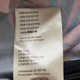 Free People Womens Black Floral Midi Dress Sleeveless Lightweight Size 6