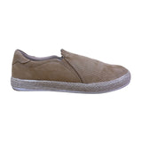 Dr. Scholls Mens Sand Suede Roped Sole Slip-On Madison Sun Flat Shoes Size 10M