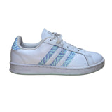 Adidas Women’s Blue Mint Zebra Stripe Pattern Grand Court Sneakers Size 10