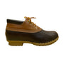 Vintage L.L.Bean Men’s Brown Leather Rubber Lace-Up Outdoor Duck Shoes Size 7W