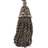 Kendra Scott Womens Silver Tone Metal Open Link Chain Tassel Bracelet