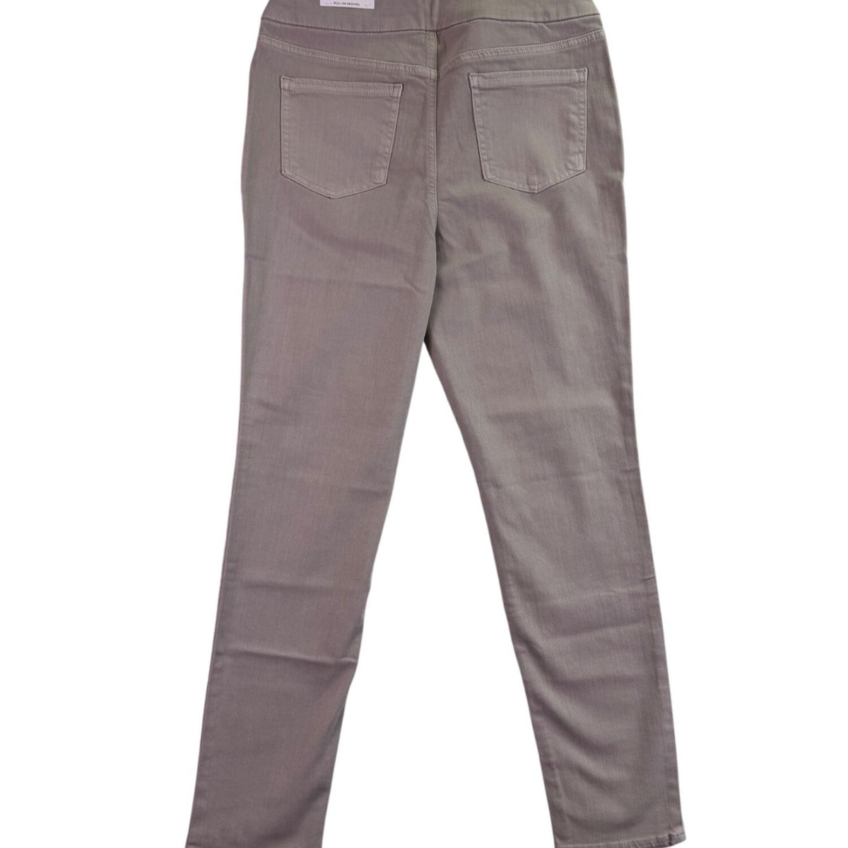 Chicos Womens Beige Stretch Comfortable Slim Fit Pull-On Jeggings Size 15R