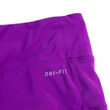 Nike Womens Purple Pleated Skort  Dri-Fit Athletic Wear Size L