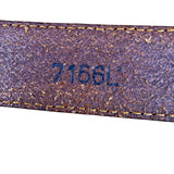Tony Lama Tan Leather Western Belt With Silver Buckle Embossed Floral Sz 30