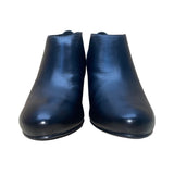 Vaneli Women’s Black Leather Block Heel Slip-On  Ankle Booties Size 9.5M