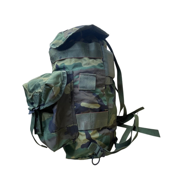 Field Pack Combat Men’s Green Camouflage Adjustable Strap Military Backpack