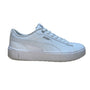 Puma Women’s White Leather Lace-Up Casual Low-Top  Sneakers Size 9