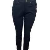 Belle Kim Gravel Belle Black Denim Skinny Jeans Womens Size 8