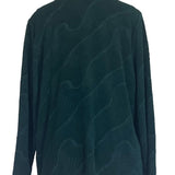 NWT Chico's 	Long Sleeve Cardigan Boho Dark Green Size 3 Women's Sweater