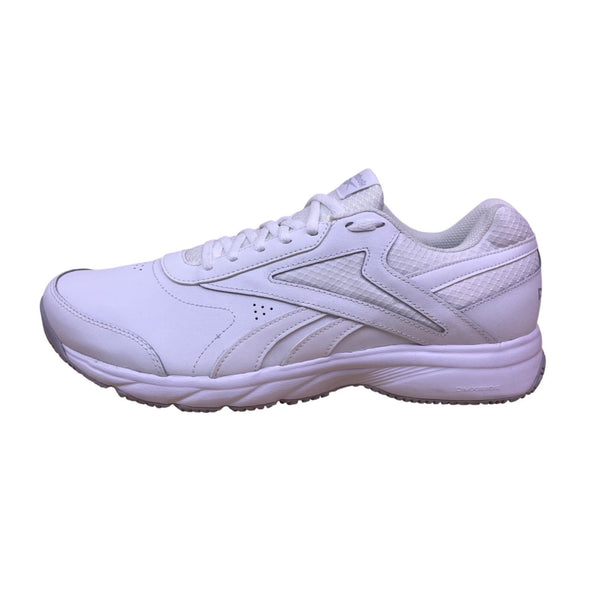 Reebok Men’s White MemoryTech LT Slip Resistant Athletic Walking Shoes Size 10.5