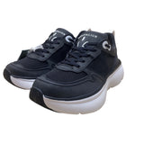 Revitalign Women’s Black Mesh & White Sole Lace Up Clio Sneakers Size 9.5B