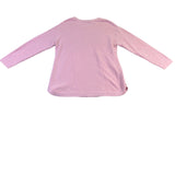 Talbots Womens Pink Long Sleeve Button Detail Tunic Top Size L