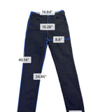 American Eagle Womens Black Super Stretch Denim Skinny Jeans Size 10 